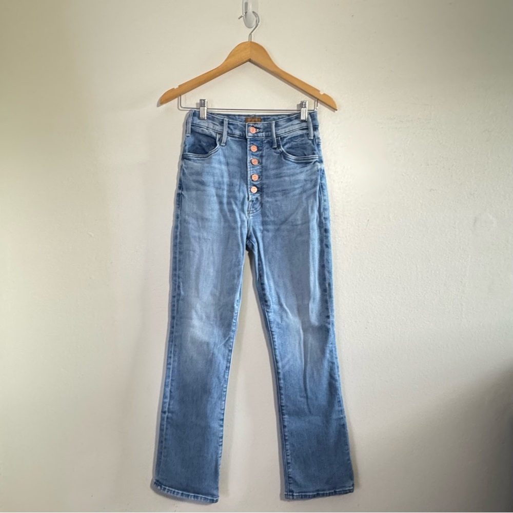 Mother The Pixie Hustler Ankle Tarot Time Jeans size 26 - Picture 3 of 14